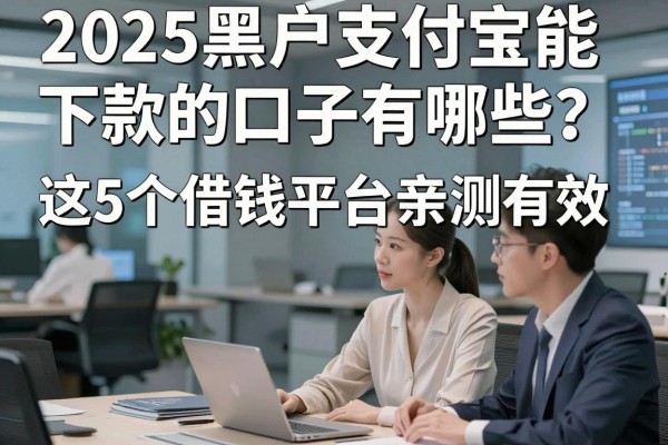 2025黑户支付宝能下款的口子有哪些？这5个借钱平台亲测有效！