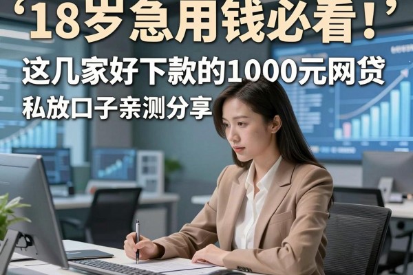 18岁急用钱必看！这几家好下款的1000元网贷私放口子亲测分享