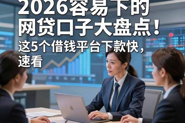 2026容易下的网贷口子大盘点!这5个借钱平台下款快,速看