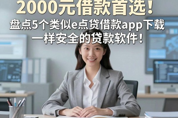 2000元借款首选！盘点5个类似e点贷借款app下载一样安全的贷款软件，真心可靠