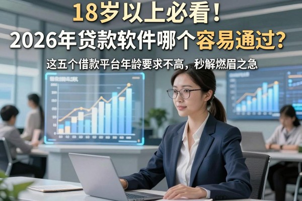18岁以上必看!2026年贷款软件哪个容易通过?这五个借款平台年龄要求不高,秒解燃眉之急