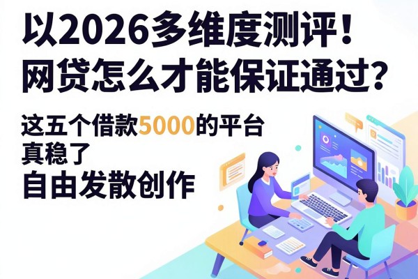 2026多维度测评！网贷怎么才能保证通过？这五个借款5000的平台真稳了