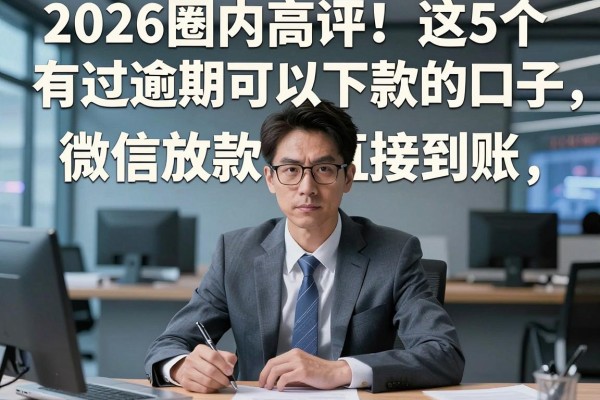 2026圈内高评!这5个有过逾期可以下款的口子,微信放款直接到账
