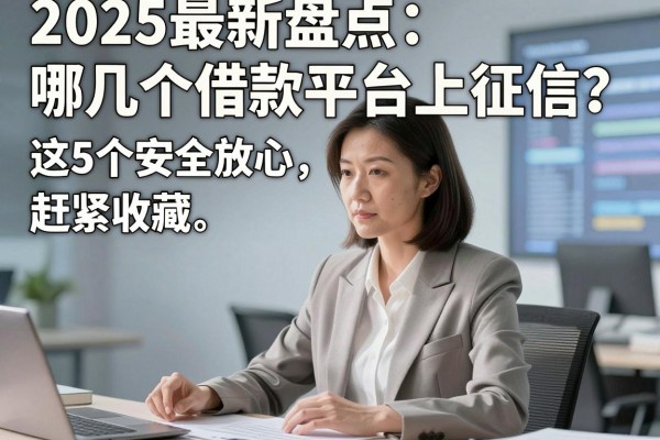 2025最新盘点：哪几个借款平台上征信？这5个安全放心，赶紧收藏！
