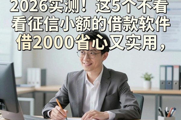 2026实测！这5个不看征信小额的借款软件，借2000省心又实用
