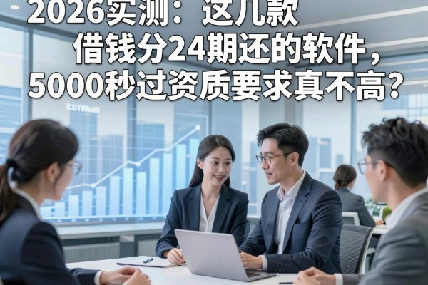 2026实测:这几款借钱分24期还的软件,5000秒过资质要求真不高