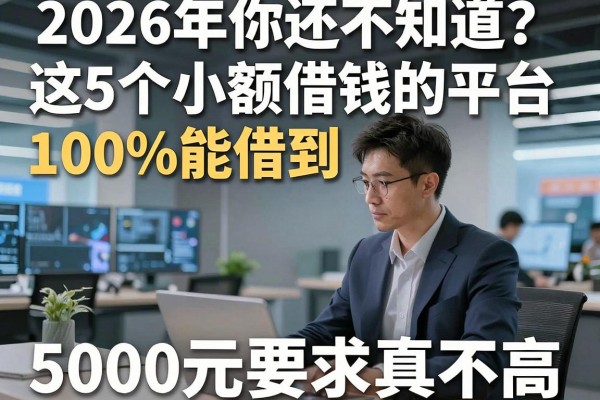 2026年你还不知道?这5个小额借钱的平台100%能借到,5000元要求真不高!