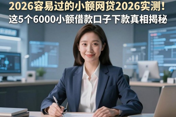 2026容易过的小额网贷2026实测!这5个6000小额借款口子下款真相揭秘