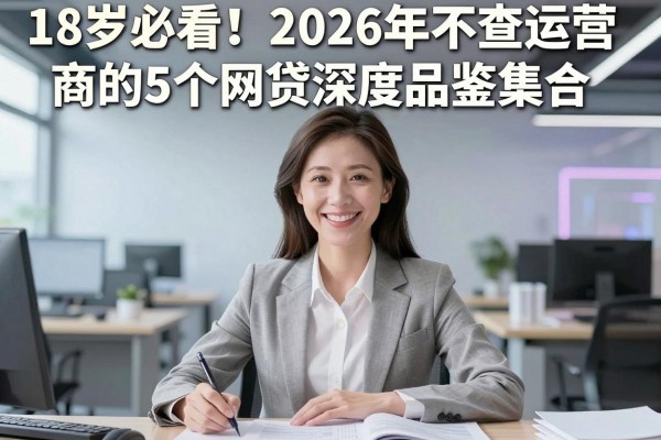 18岁必看！2026年不查运营商的5个网贷深度品鉴集合