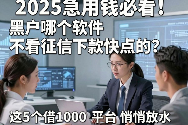 2025急用钱必看！黑户哪个软件不看征信下款快点的？这5个借1000无视征信平台悄悄放水！