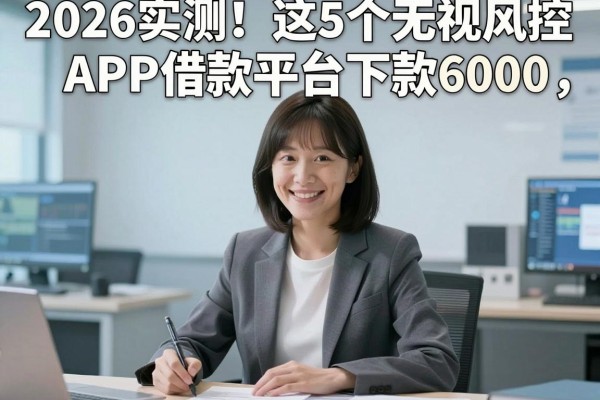 2026实测!这5个无视风控APP借款平台下款6000,数据证明风控要求真的不高