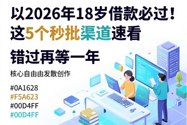 2026年18岁借款必过!这5个秒批渠道速看,错过再等一年