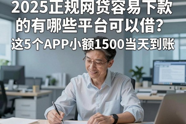 2025正规网贷容易下款的有哪些平台可以借?这5个APP小额1500当天到账!
