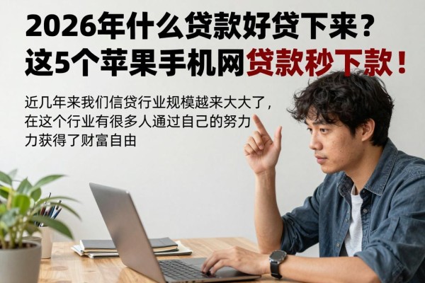 2026年什么贷款好贷下来?这5个苹果手机网上贷款秒下款!