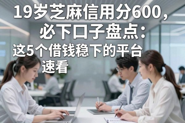 19岁芝麻信用分600必下口子盘点：这5个借钱稳下的平台今日速看