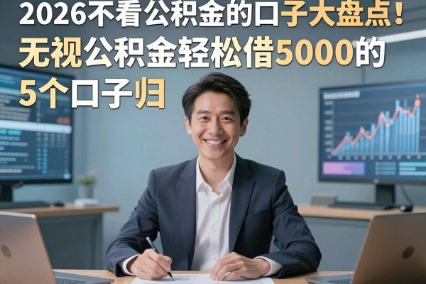 2026不看公积金的口子大盘点!无视公积金轻松借5000的5个口子归总解析