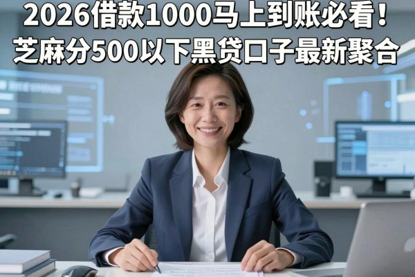 2026借款1000马上到账必看！芝麻分500以下黑贷口子最新聚合
