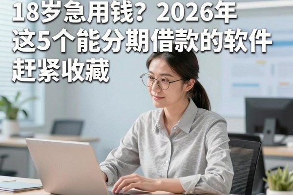 18岁急用钱?2026年这5个能分期借款的软件,赶紧收藏!
