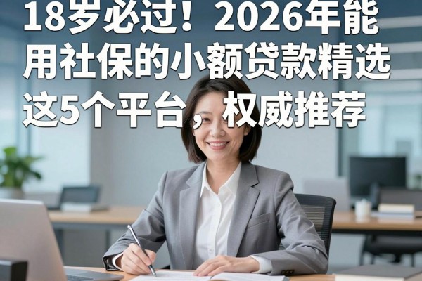 18岁必过!2026年能用社保的小额贷款精选,这5个平台权威推荐