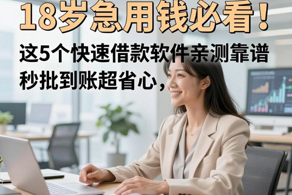 18岁急用钱必看!这5个快速借款软件亲测靠谱,秒批到账超省心