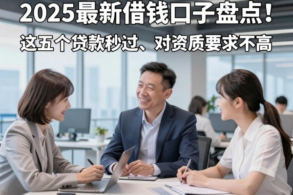 2025最新借钱口子盘点!这五个贷款秒过、对资质要求不高