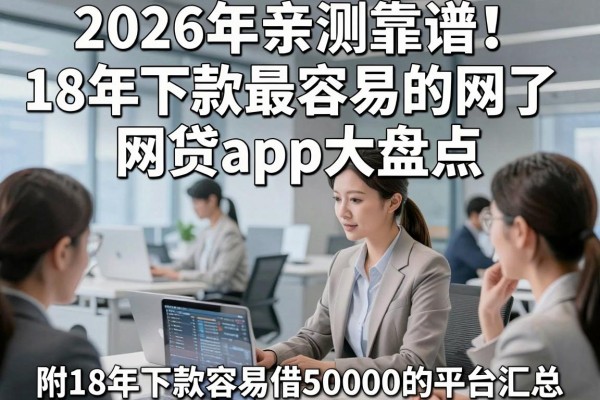 2026年亲测靠谱！18年下款最容易的网贷app大盘点，附18年下款容易借50000的平台汇总