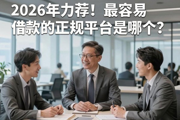 2026年力荐！最容易借款的正规平台是哪个？深度挖掘这5个！