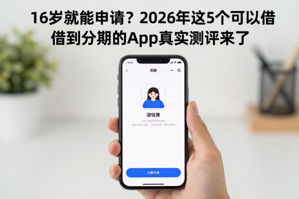 16岁就能申请?2026年这5个可以借到钱分期的app真实测评来了