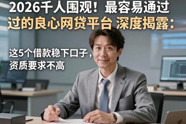 2026千人围观!最容易通过的良心网贷平台深度揭露:这5个借款稳下口子,资质要求不高!