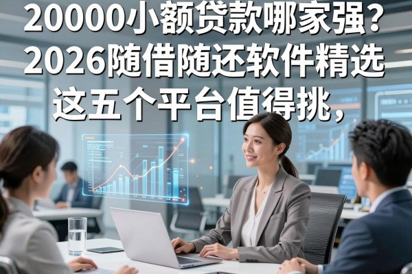 20000小额贷款哪家强?2026随借随还软件精选,这五个平台值得挑!