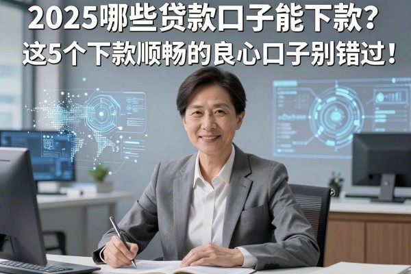 2025哪些贷款口子能下款?这5个下款顺畅的良心口子别错过!