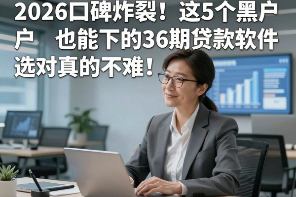 2026口碑炸裂!这5个黑户也能下的36期贷款软件,选对真的不难!