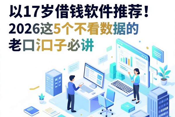 17岁借钱软件推荐!2026这5个不看数据的老口子必讲