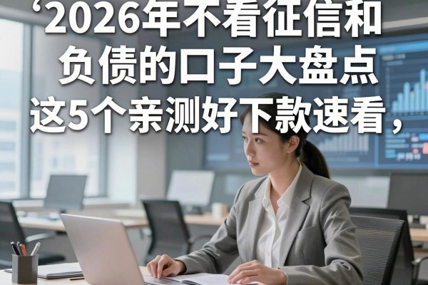 2026年不看征信和负债的口子大盘点,这5个亲测好下款速看!