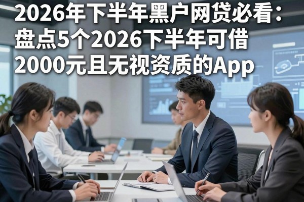 2026年下半年黑户网贷必看：盘点5个2026下半年可借2000元且无视资质的App