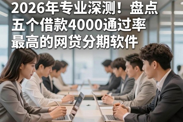 2026年专业深测!盘点五个借款4000通过率最高的网贷分期软件