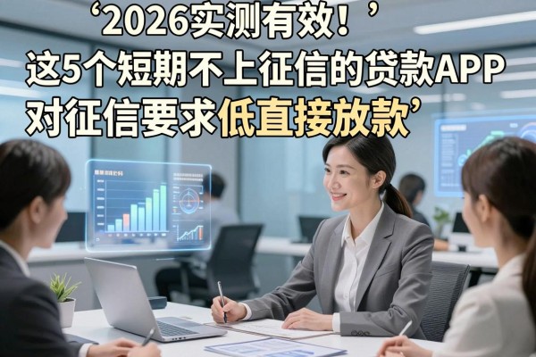 2026实测有效！这5个短期不上征信的贷款APP，对征信要求低直接放款