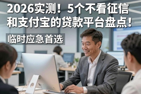 2026实测！5个不看征信和支付宝的贷款平台盘点，临时应急首选