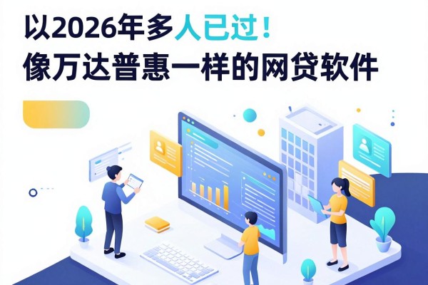 2026年多人已过!像万达普惠一样的网贷软件,这5个侧重灵活周转的平台别忽略