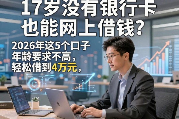 17岁没有银行卡也能网上借钱?2026年这5个口子年龄要求不高,轻松借到4万元!