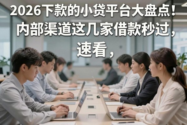 2026下款的小贷平台大盘点!内部渠道这几家借款秒过,速看
