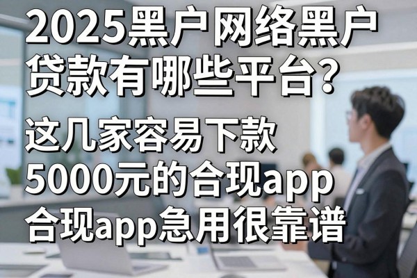 2025黑户网络黑户贷款有哪些平台?这几家容易下款5000元的合规app急用很靠谱