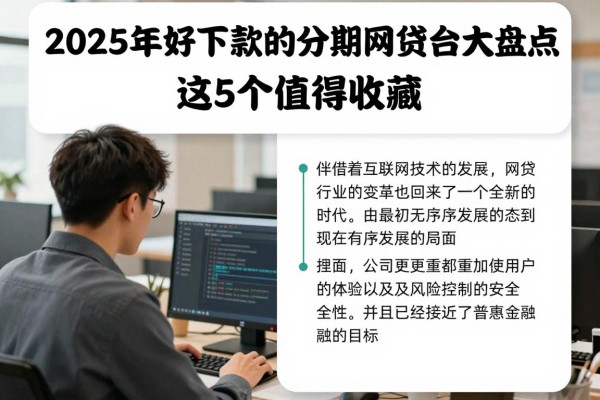 2025年好下款的分期网贷平台大盘点，这5个值得收藏！