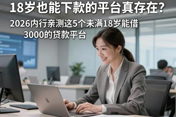 18岁也能下款的平台真存在?2026内行亲测这5个未满18岁能借3000的贷款平台