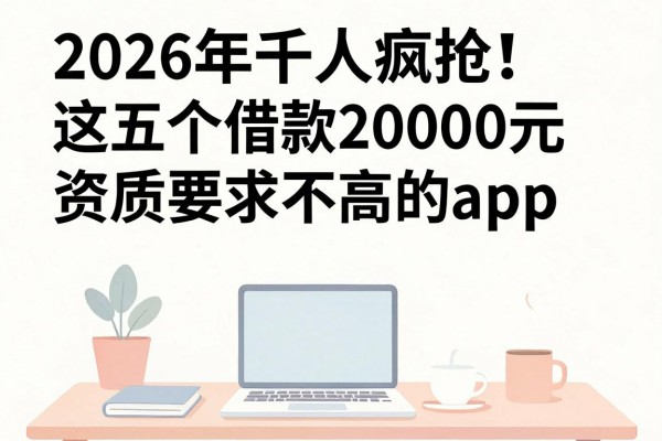 2026年千人疯抢！这五个借款20000元资质要求不高的app，堪称最容易贷款的app