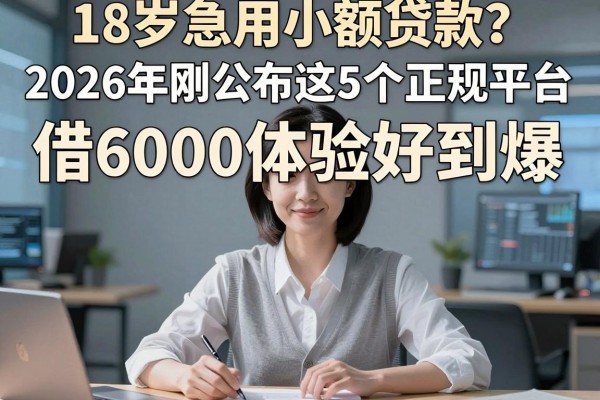 18岁急用小额贷款?2026年刚公布这5个正规平台,借6000体验好到爆!