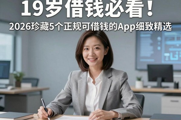 19岁借钱必看！2026珍藏5个正规可借钱的App细致精选