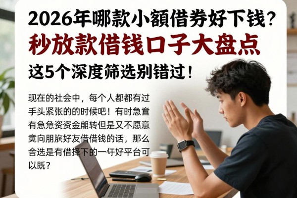 2026年哪款小额借贷好下钱？秒放款借钱口子大盘点，这5个深度筛选别错过！