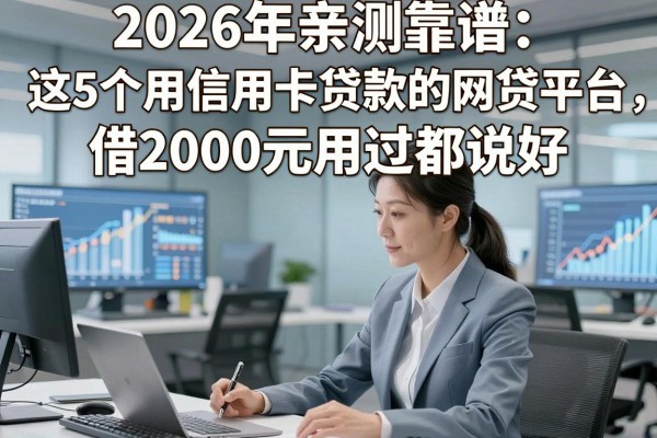 2026年亲测靠谱:这5个用信用卡贷款的网贷平台,借2000元用过都说好