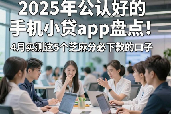 2025年公认好的手机小贷app盘点!4月实测这5个芝麻分必下款的口子